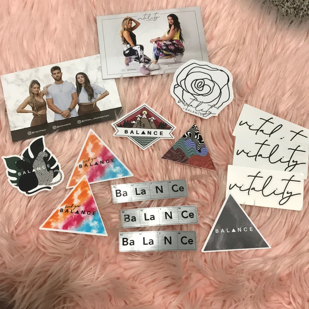 Balance Athletica / Vitality Stickers